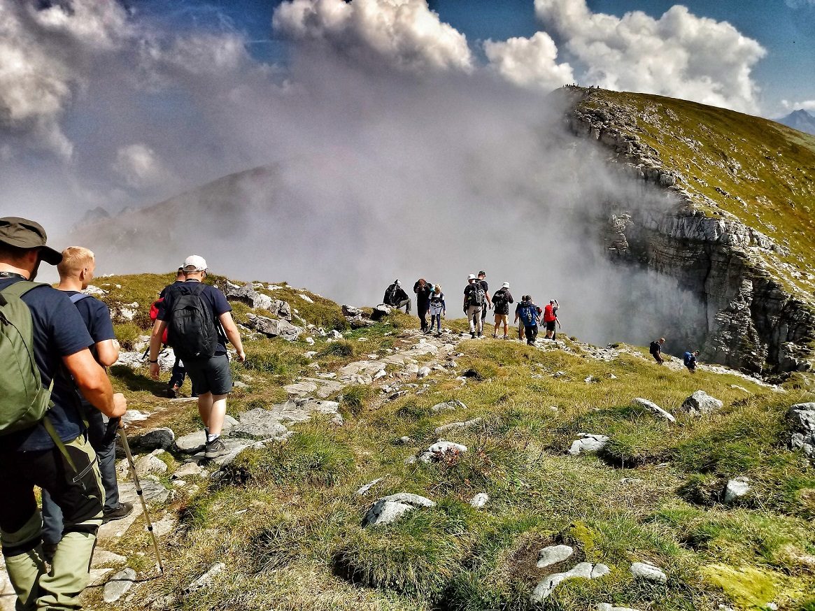Uczestnicy turnusu Tatry Po Męsku